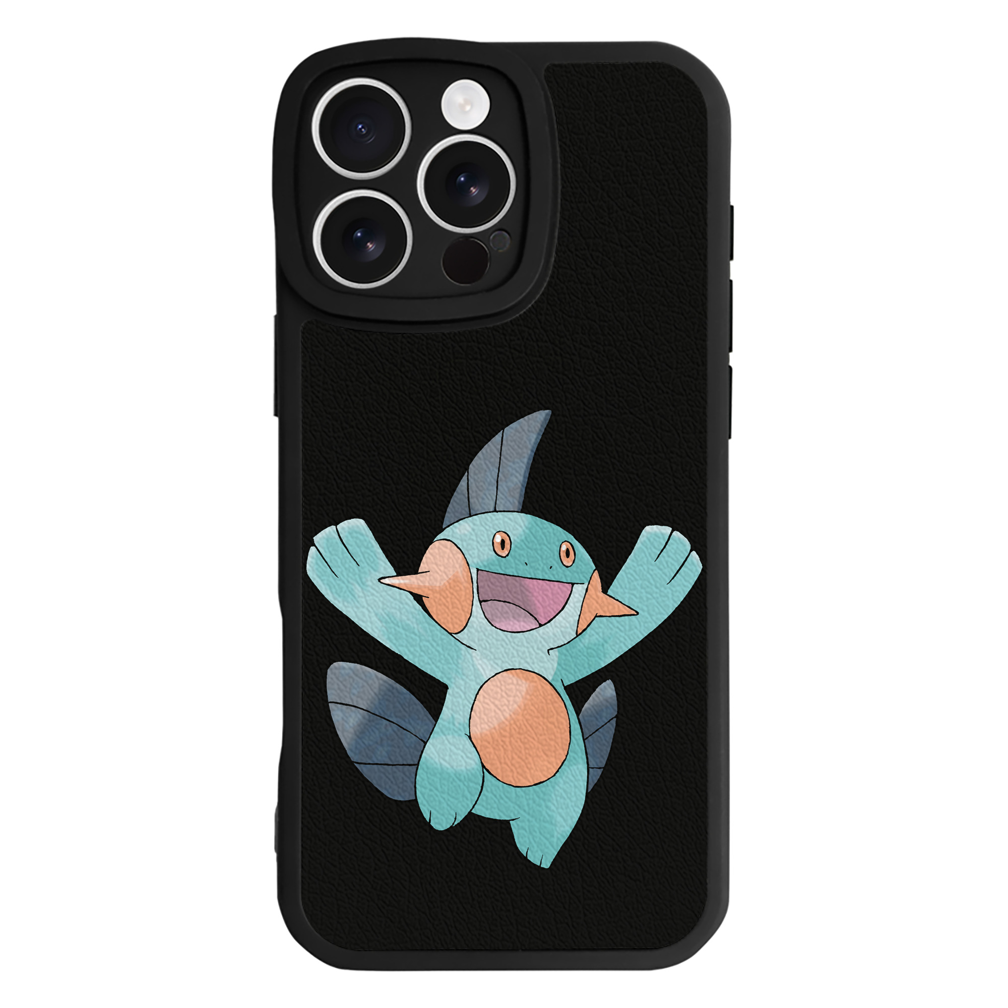 ポケットモンスター Pokémon 【iPhone 16シリーズ対応】シリコンスマホケース（レザー調） 材質：シリコン
